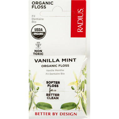 Organic Dental Floss Vanilla Mint - Plastic Free