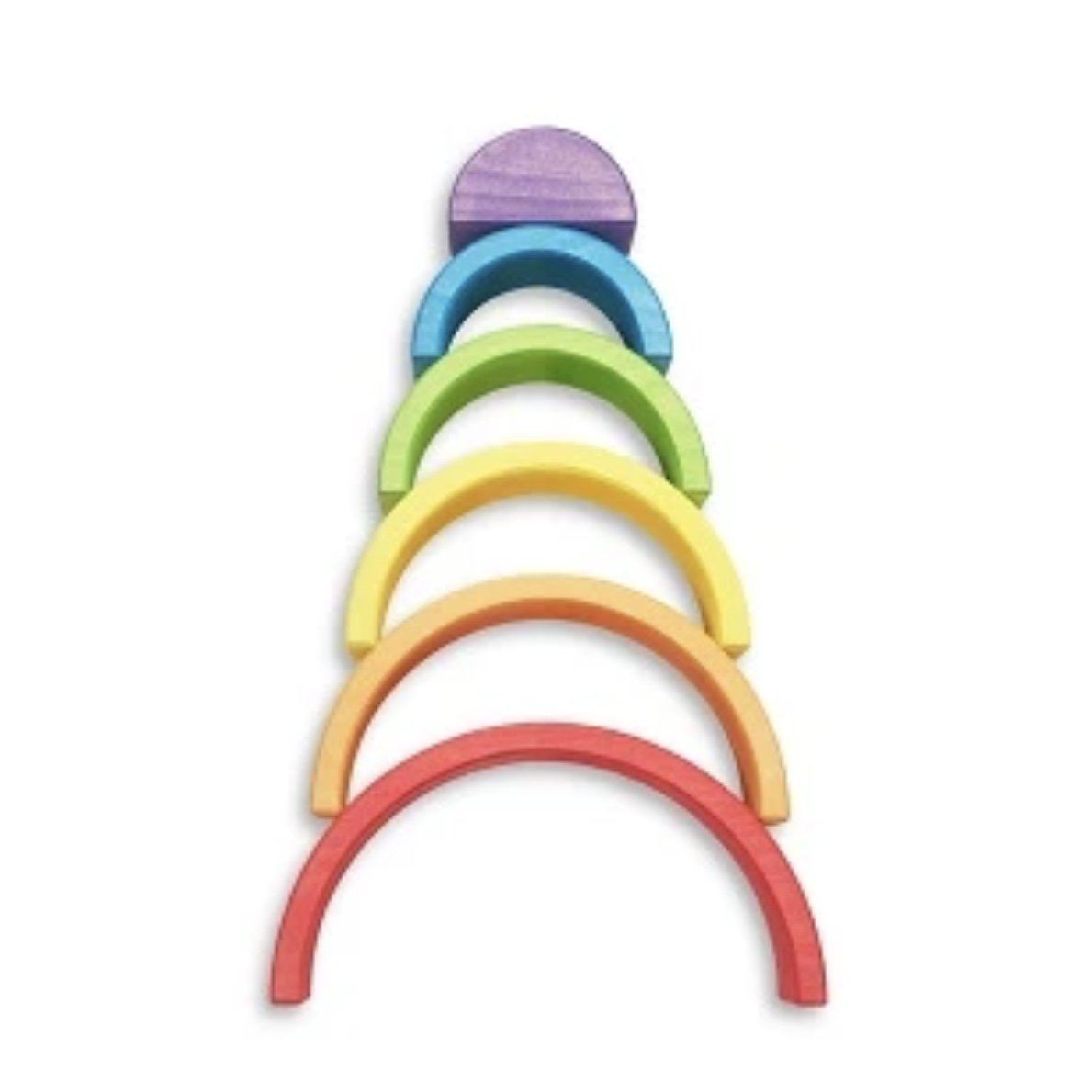 Rainbow Nesting Arch Red (6pc) by OCAMORA