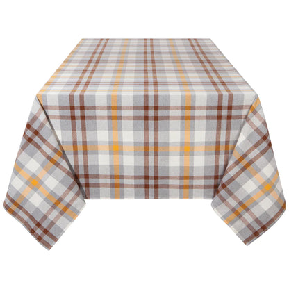 Recycled Tablecloth Second Spin - Plaid Maize