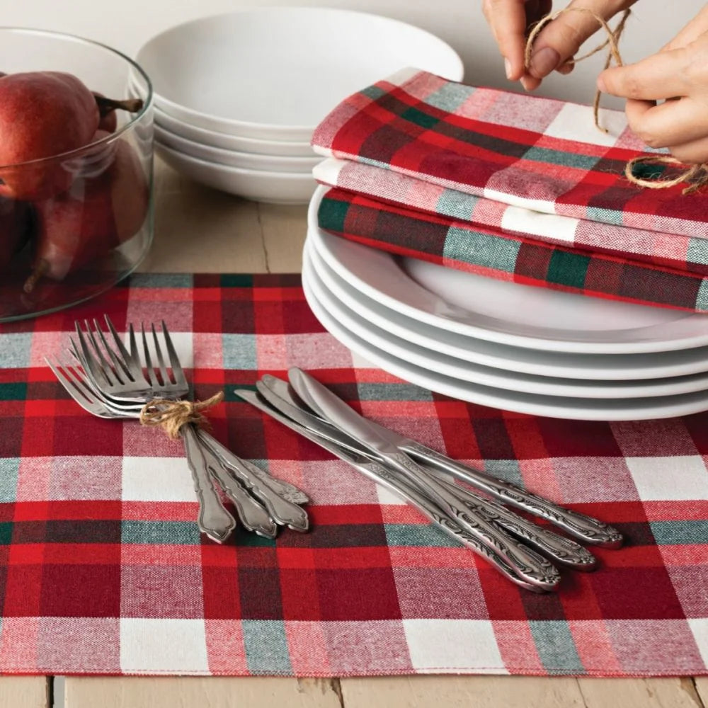 Recycled Tablecloth Second Spin - Tannenbaum
