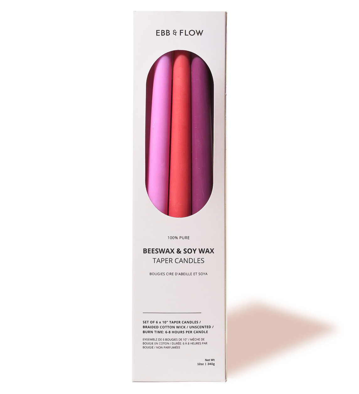 Beeswax/Soy Taper Candles Box Set