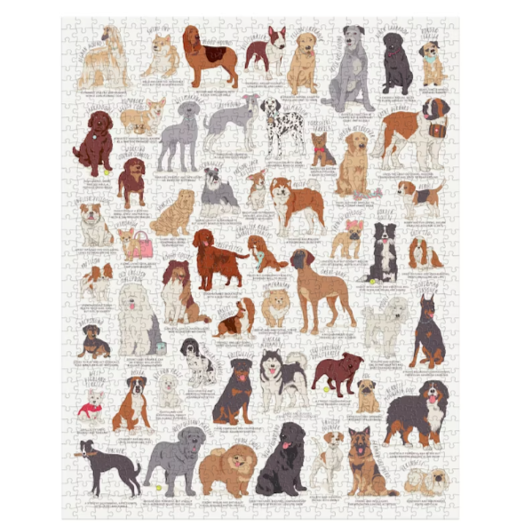 The Dog Lover's 1000 Jigsaw Puzzle by Ridley's