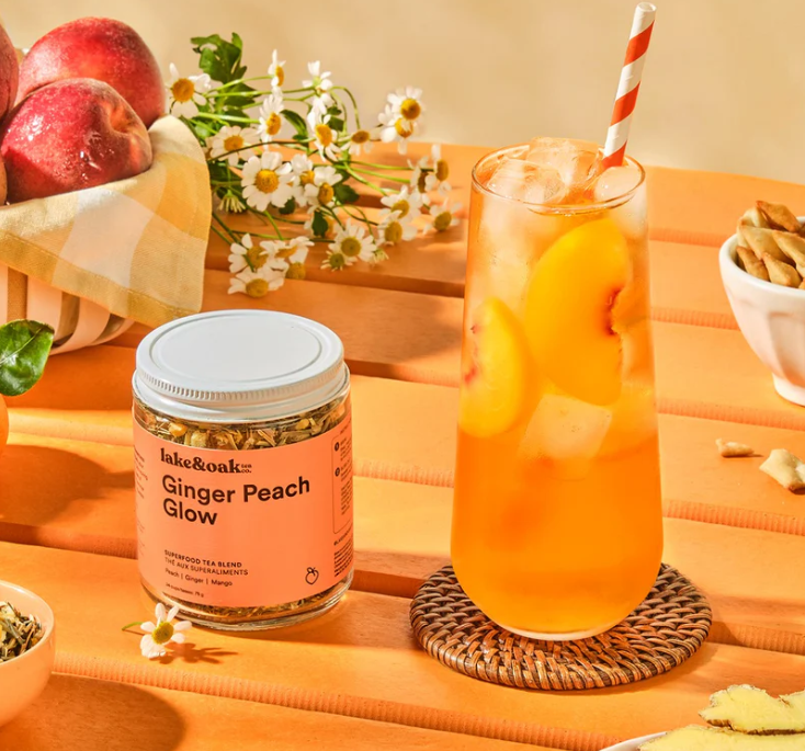 Ginger Peach Glow