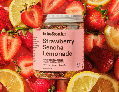 Strawberry Sencha Lemonade