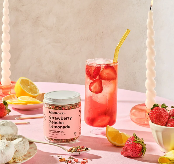 Strawberry Sencha Lemonade
