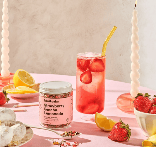 Strawberry Sencha Lemonade | prettycleanshop.myshopify.com