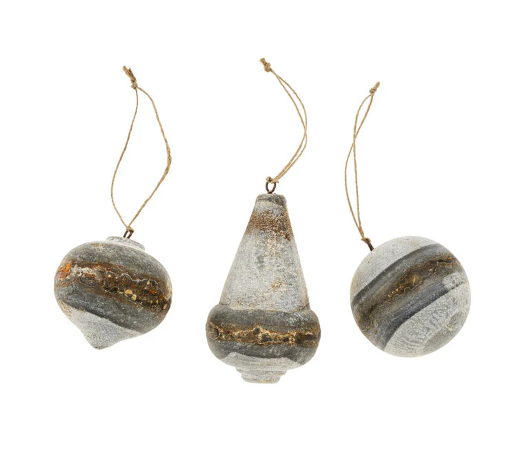Iron Patina Ornaments - Indaba