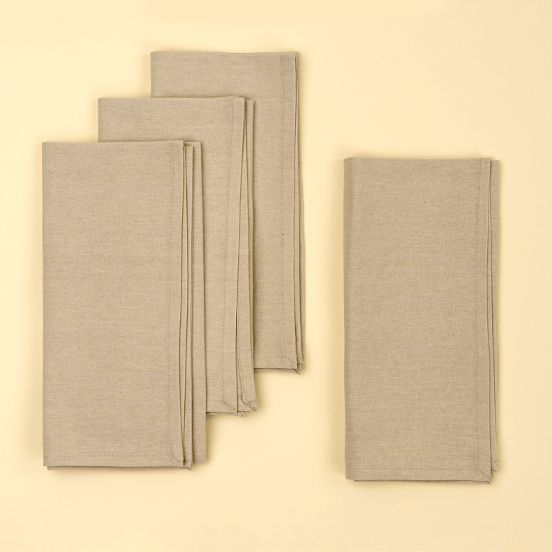 Calla Cotton Napkins (Set of 4) | prettycleanshop