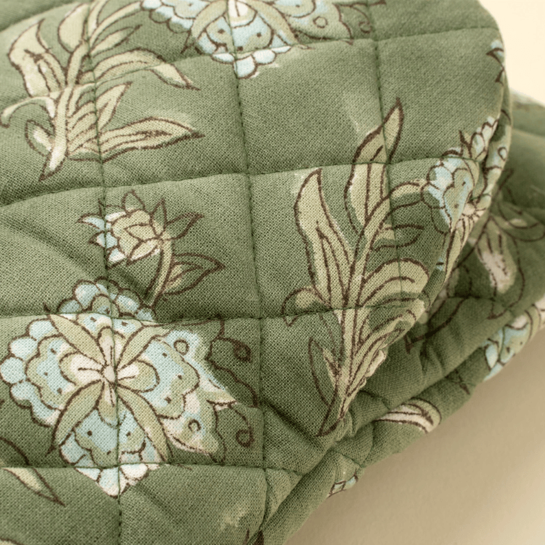 Block Print Oven Mitt | prettycleanshop
