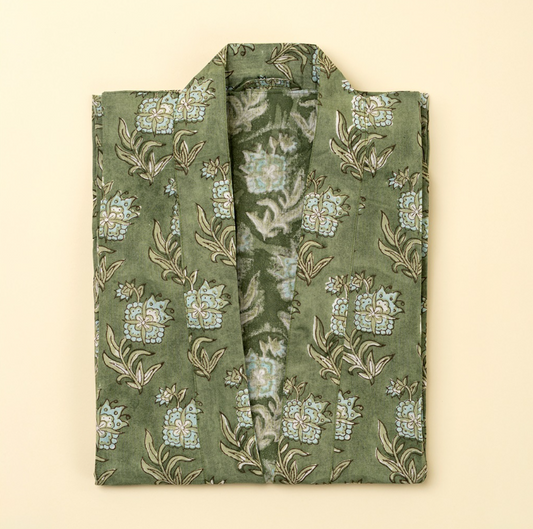 Block Print Kimono