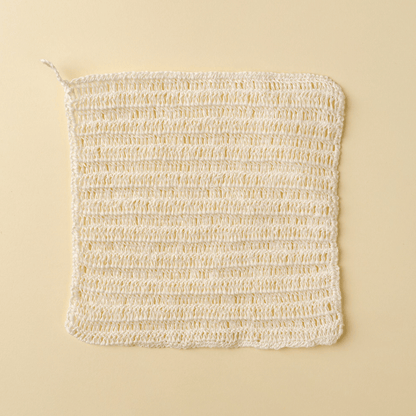 Crocheted Hemp Wash Cloth | prettycleanshop
