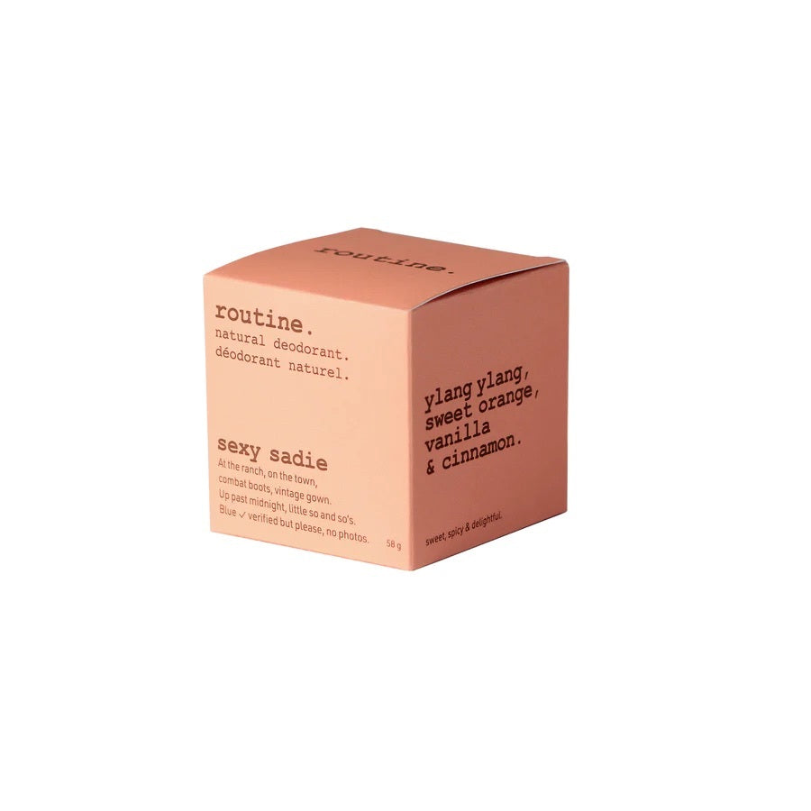 Sexy Sadie - Natural Deodorant - VEGAN - by Routine