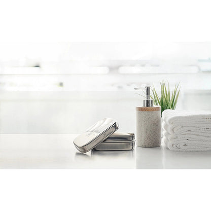 Soap Dish - Stainless Steel Travel Soap Holder