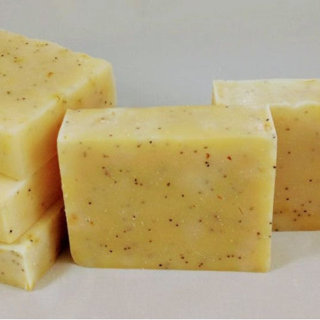 Artisanal Soap Bar Lemon Lime Poppyseed