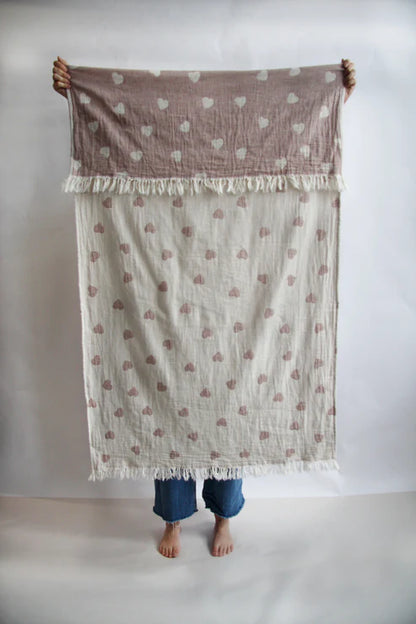 Turkish Towel Large - Have a Heart