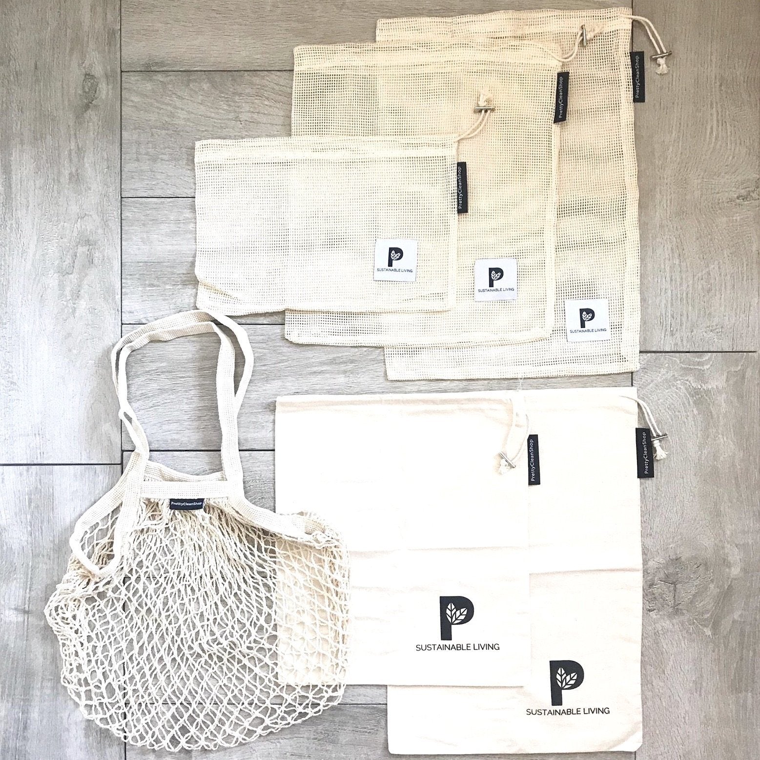 Starter Kit Grocery Shopping - Set of 6 bags