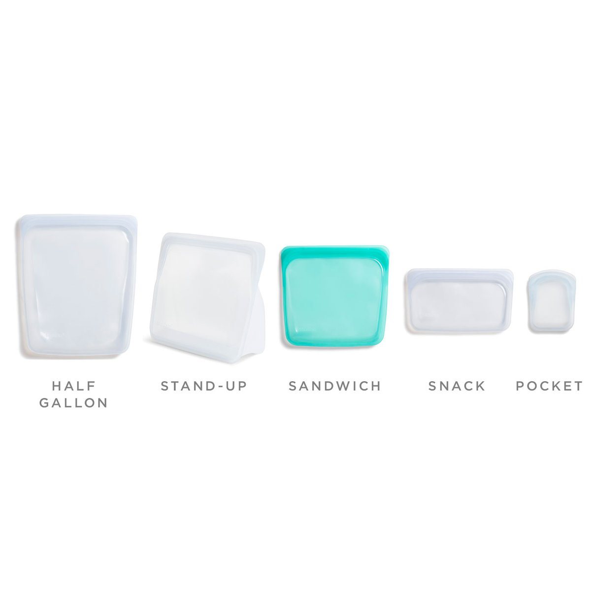 Stasher Reusable Storage Bags - Sandwich