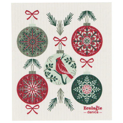 Reusable Swedish Dishcloth / Sponge - Holiday/Winter Themed | prettycleanshop