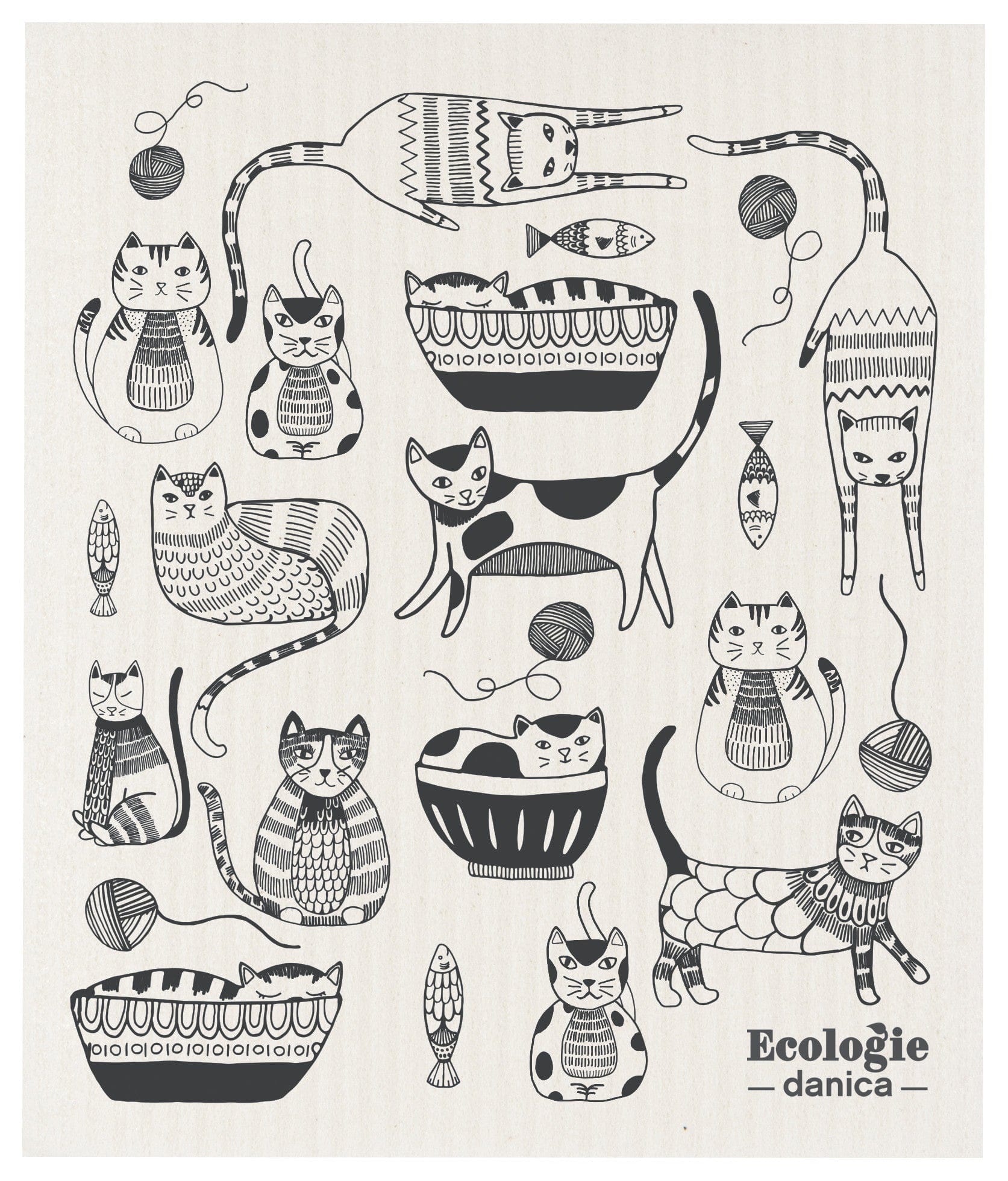 Reusable Swedish Sponges - Animals | prettycleanshop