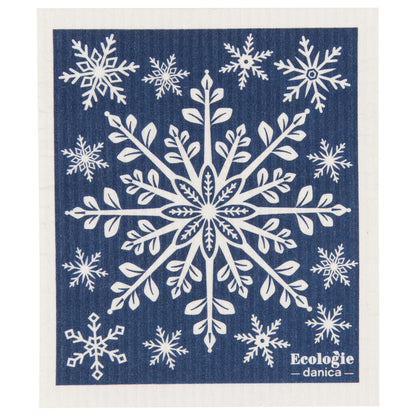 Reusable Swedish Dishcloth / Sponge - Holiday/Winter Themed | prettycleanshop