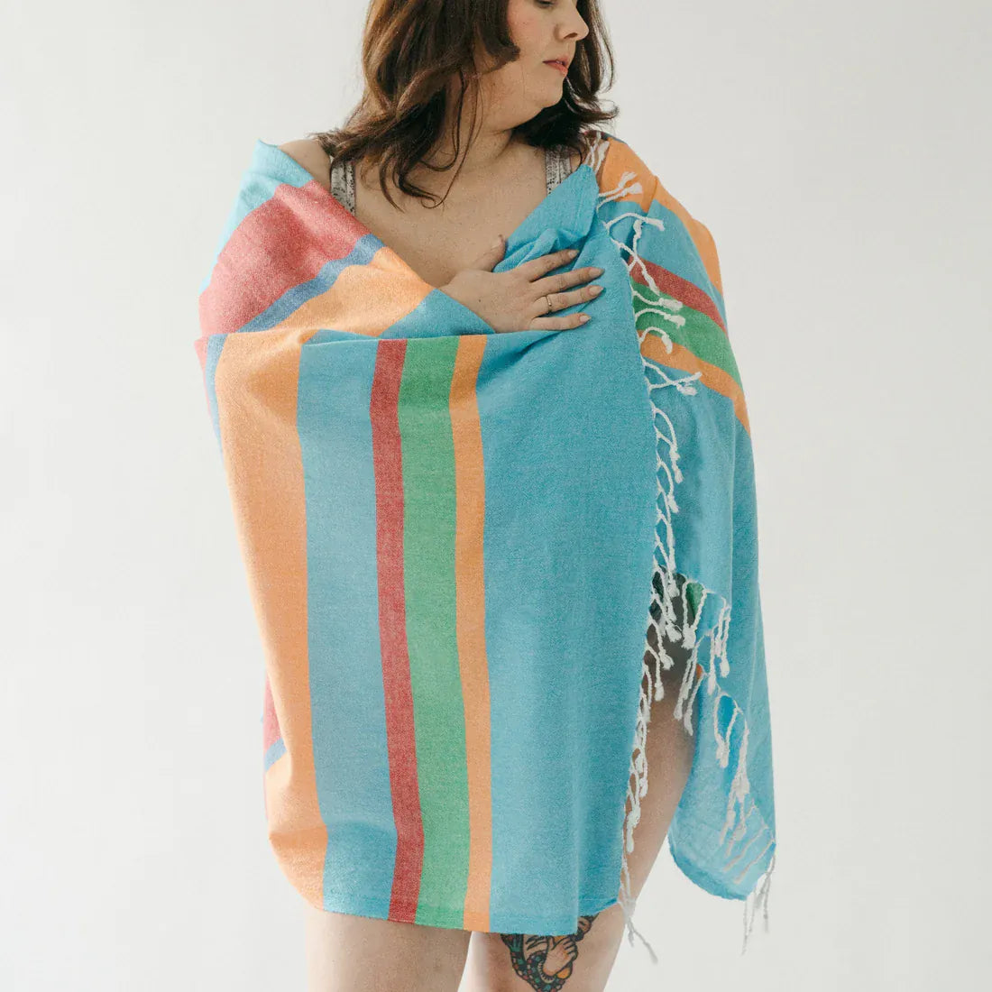 Towel - Magdalen - Blue Popsicle | prettycleanshop