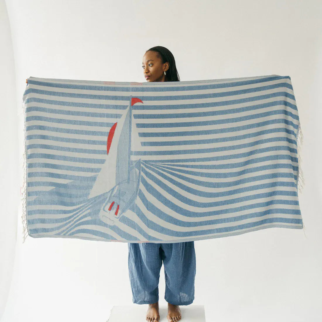 Towel - Sailboat | prettycleanshop