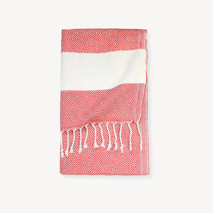 Turkish Cotton Hand Towel - Diamond