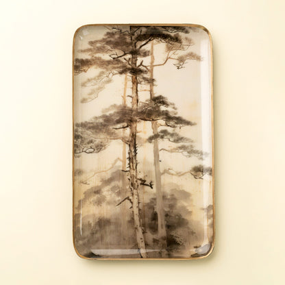 Decorative Enameled Tray