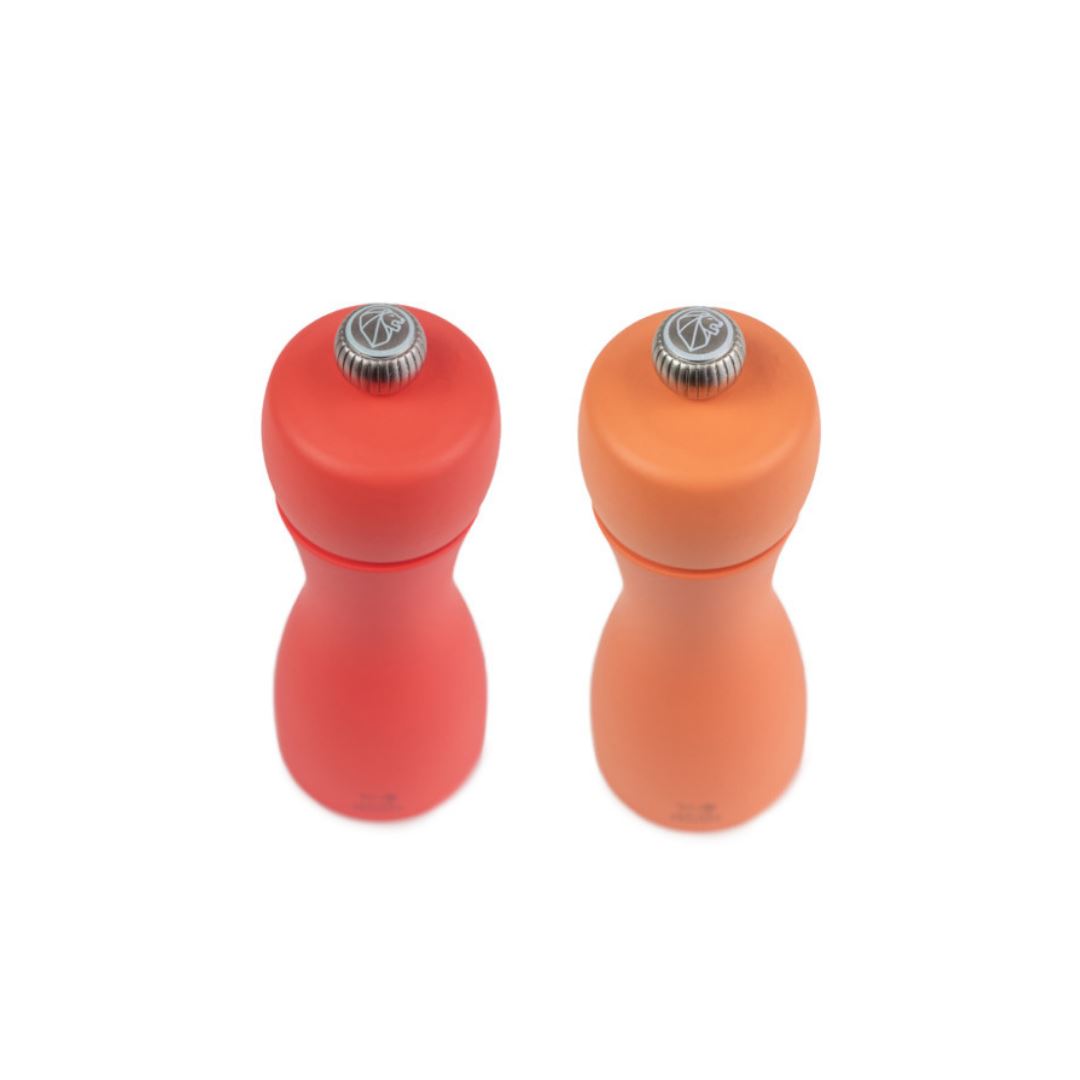 Tahiti Duo Salt & Pepper Mill Set - Autumn Orange