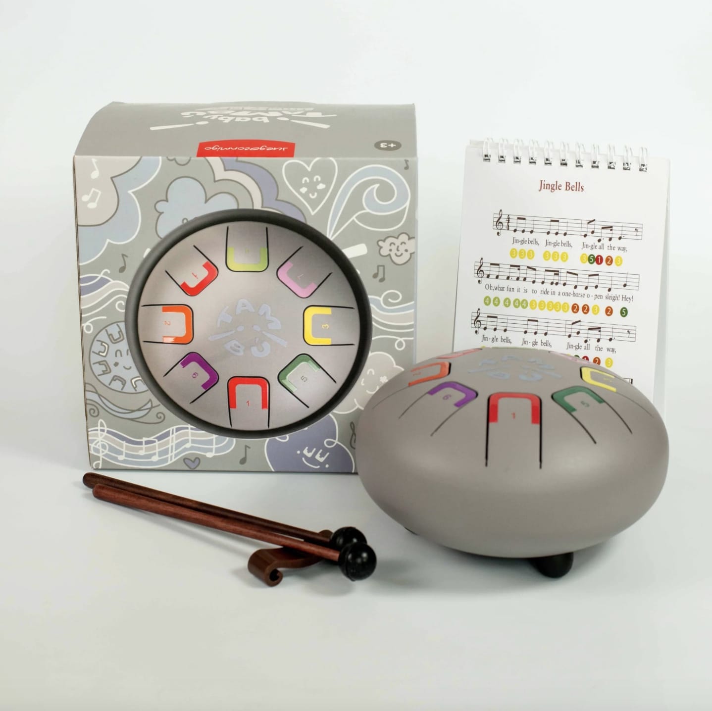 Tongue Drum 6" and 8 Tones