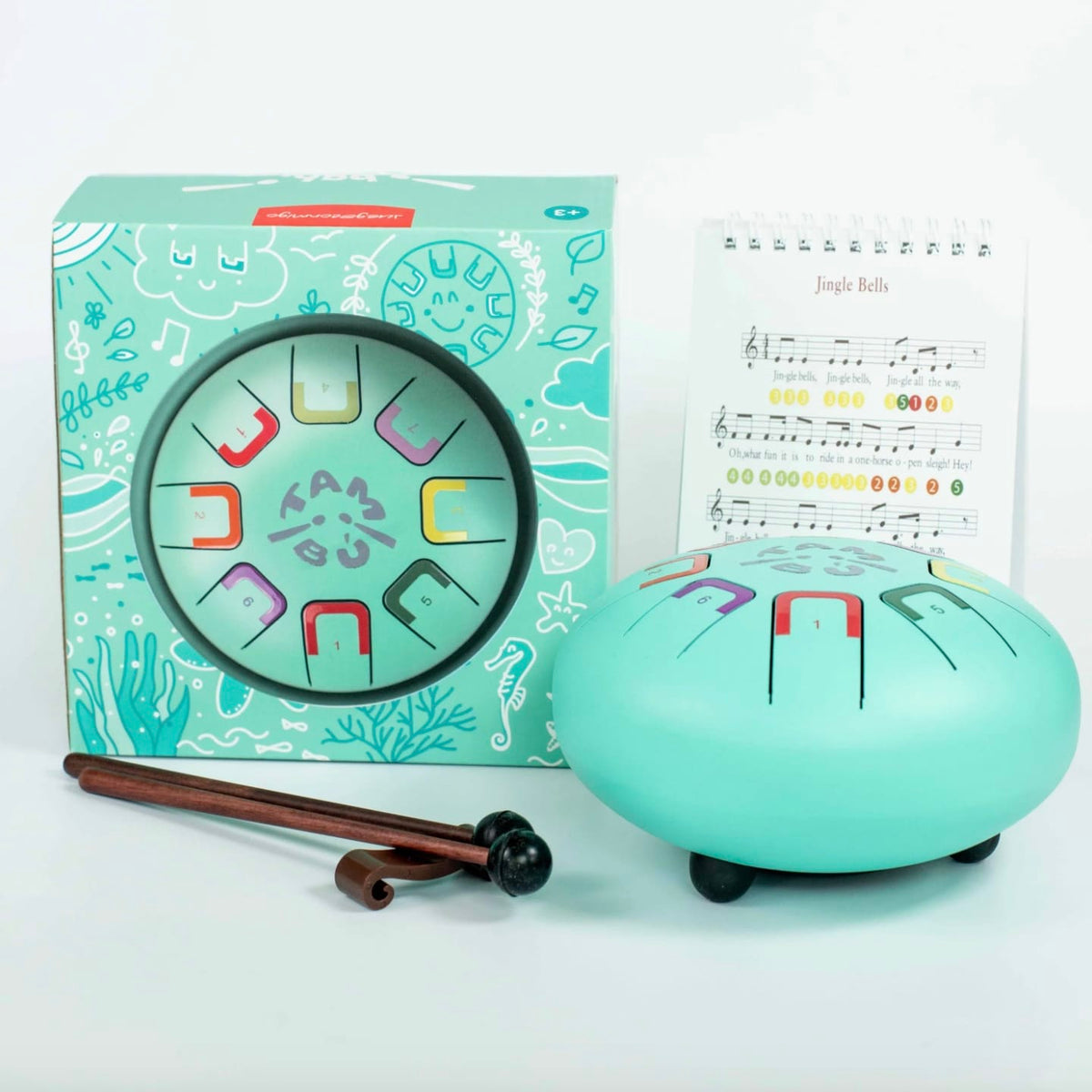 Tongue Drum 6" and 8 Tones