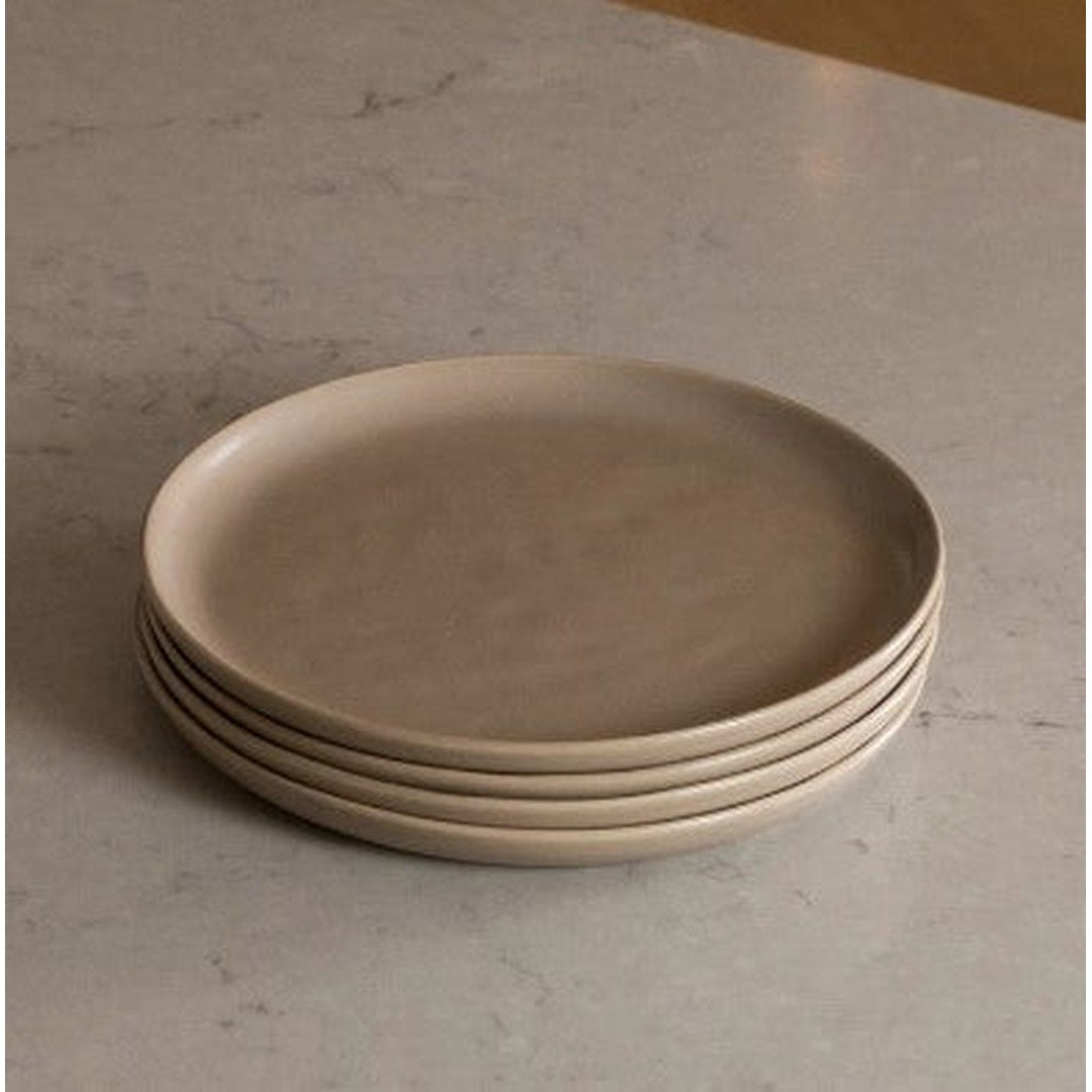 The Salad Plates (4-Pack) - Desert Taupe by FABLE