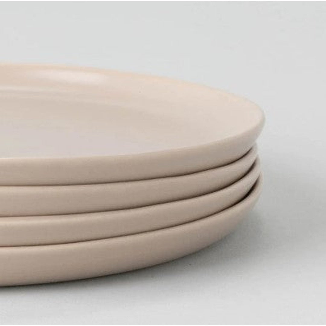 The Salad Plates (4-Pack) - Desert Taupe by FABLE