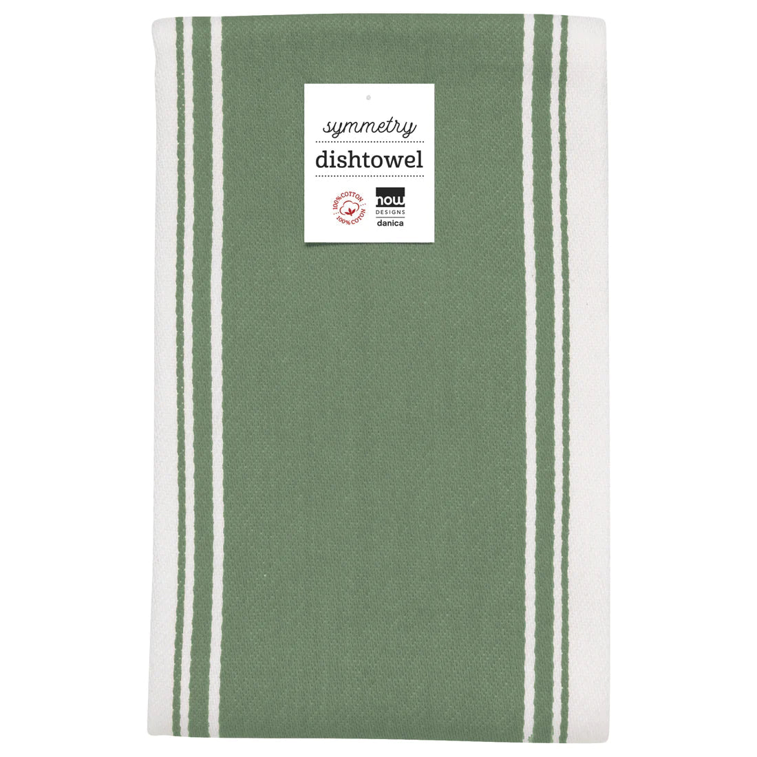 Tea Towels 100% Cotton - Symmetry black