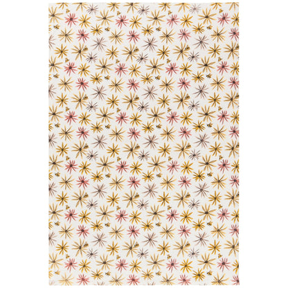Tea Towels Floursack 100% Cotton - Set of 3 Bees & Blooms