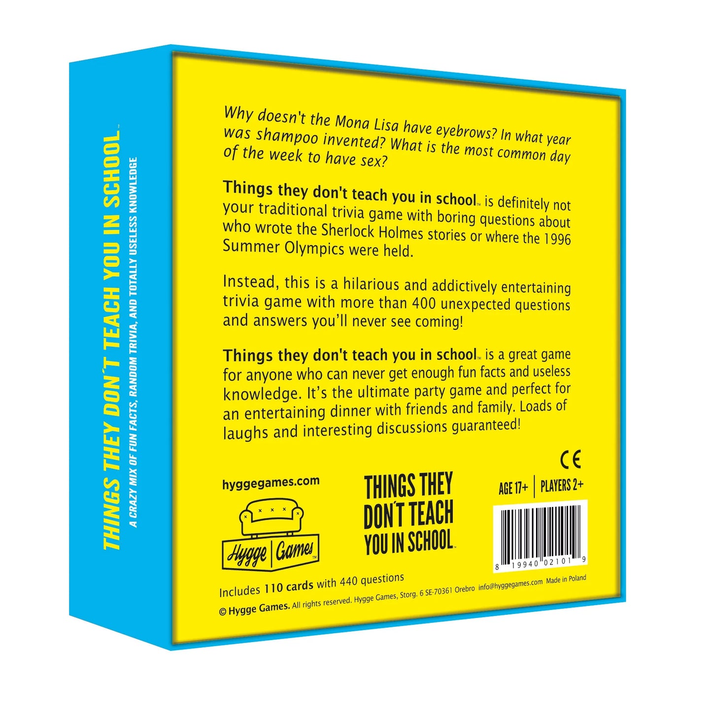 Hygge Games - Things They Don't Teach You in School