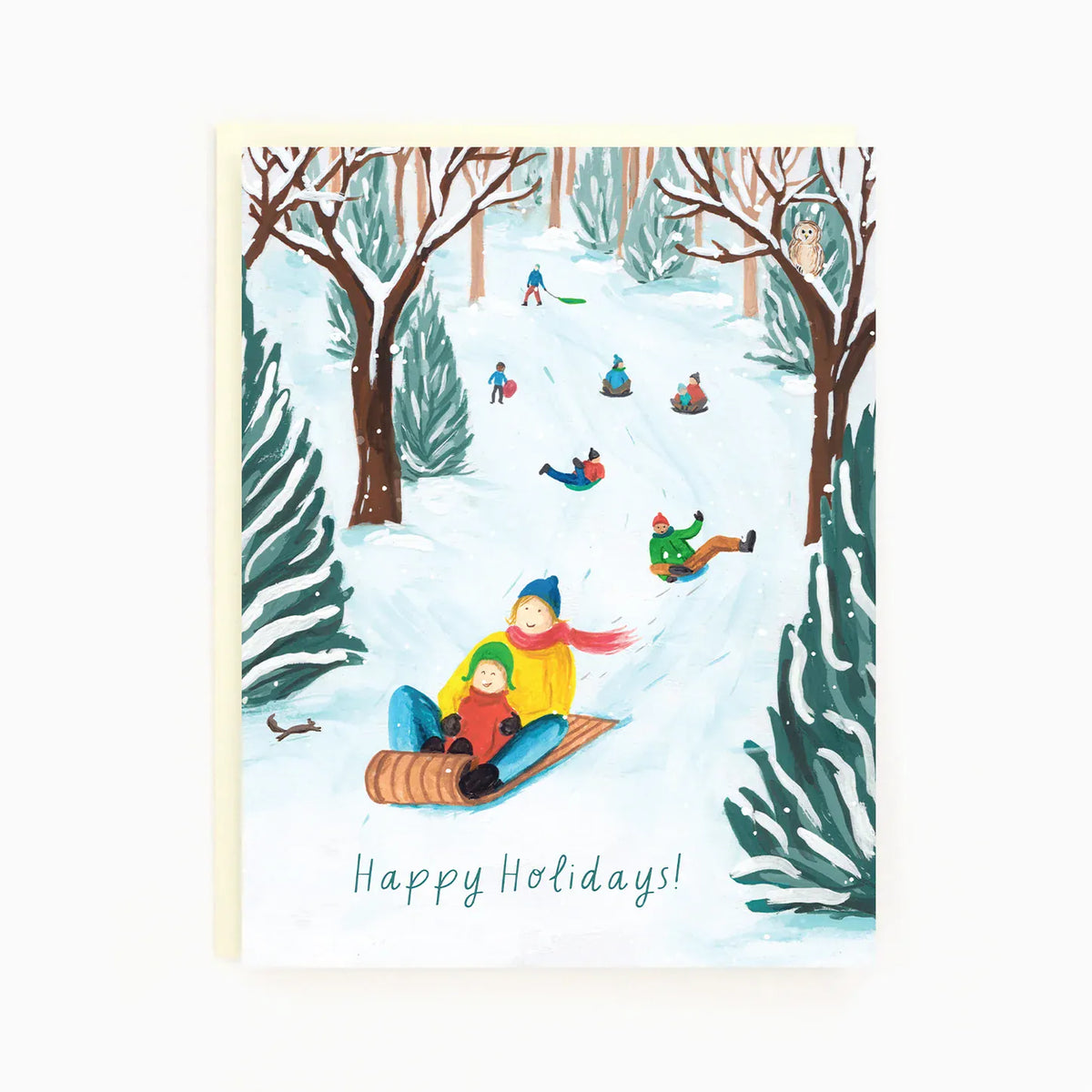 Holiday - Tobogganing