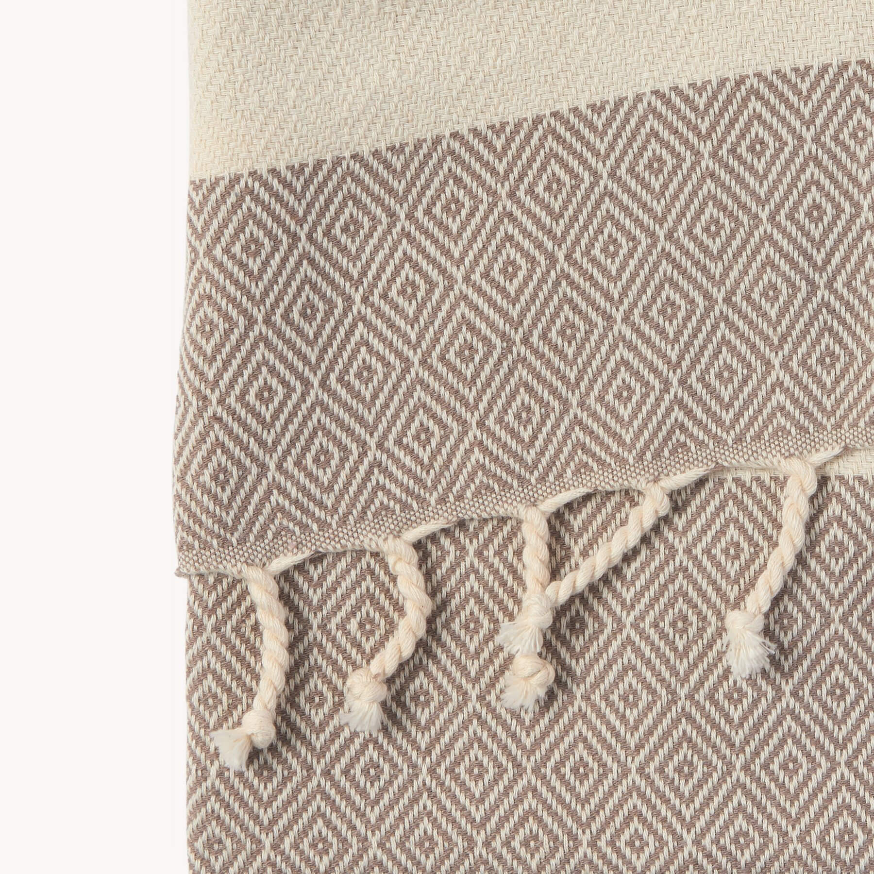 Turkish Cotton Hand Towel - Diamond