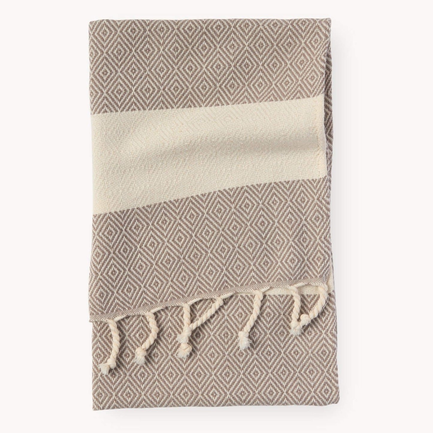 Turkish Cotton Hand Towel - Diamond