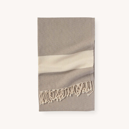 Turkish Cotton Towel Large - Diamond