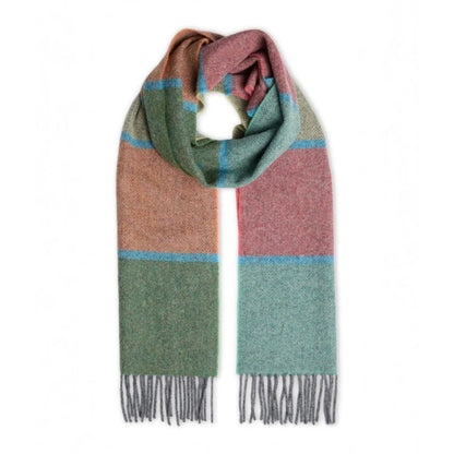Summer Stripe Lambswool Scarf