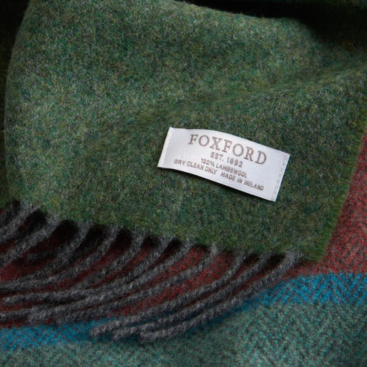 Summer Stripe Lambswool Scarf