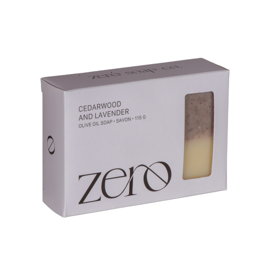 Cedarwood & Lavender Soap Bar by Zero Soap Co.