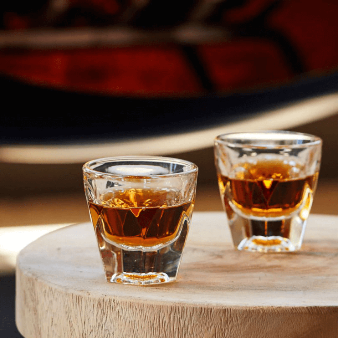 Vero Cortado Glass 4.25oz - Clear