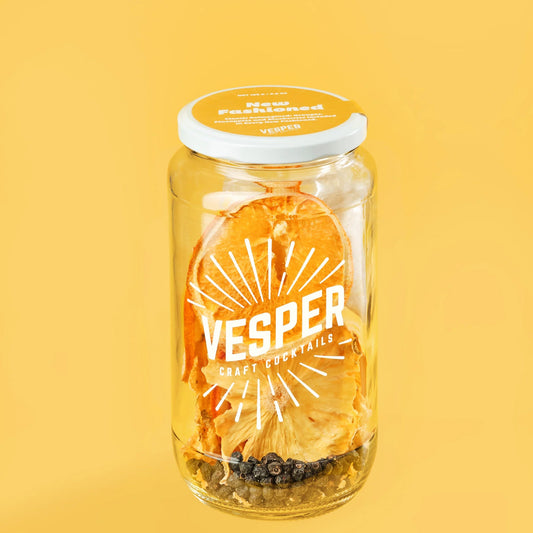 Craft Cocktail Infusion Kit Jar - New Fashioned