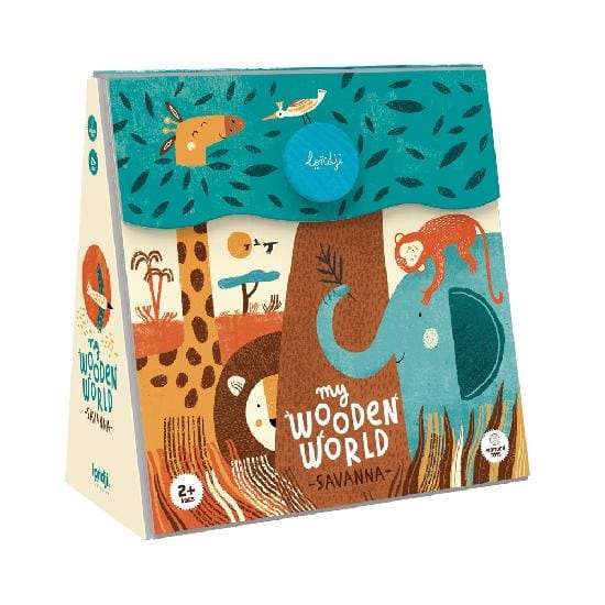My Wooden World - Savanna-Construction Set Toys-Pretty Clean Shop