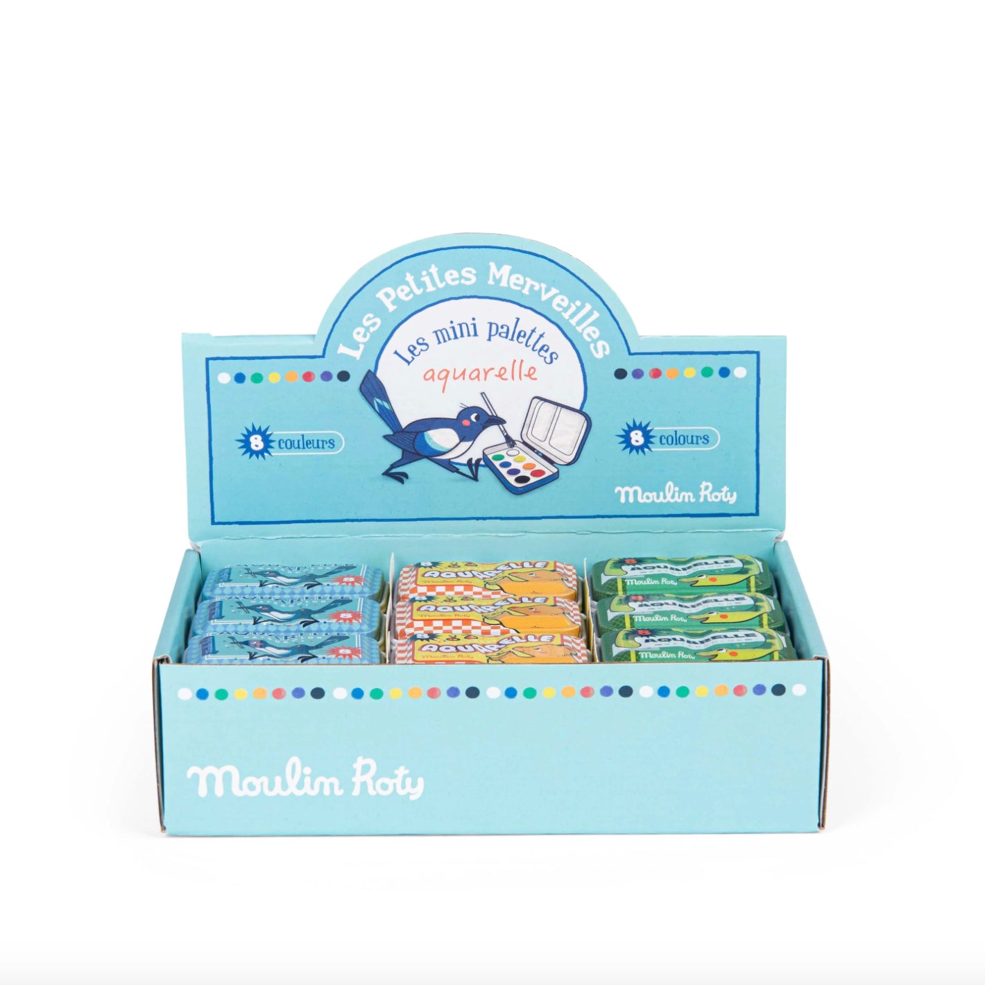 Mini Watercolour Palettes - Petites Merveilles