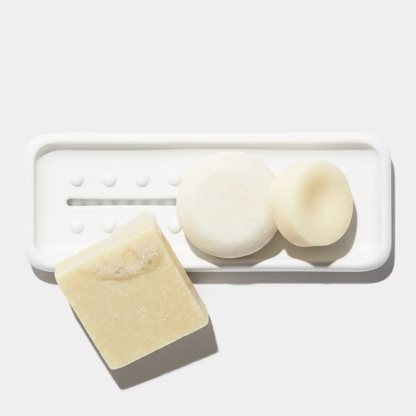 Silicone Bar Tray Reversible - Rectangular White