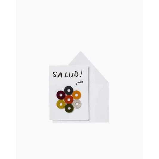 Wine Ote's Wine Markers Salud Card - Graf Lantz