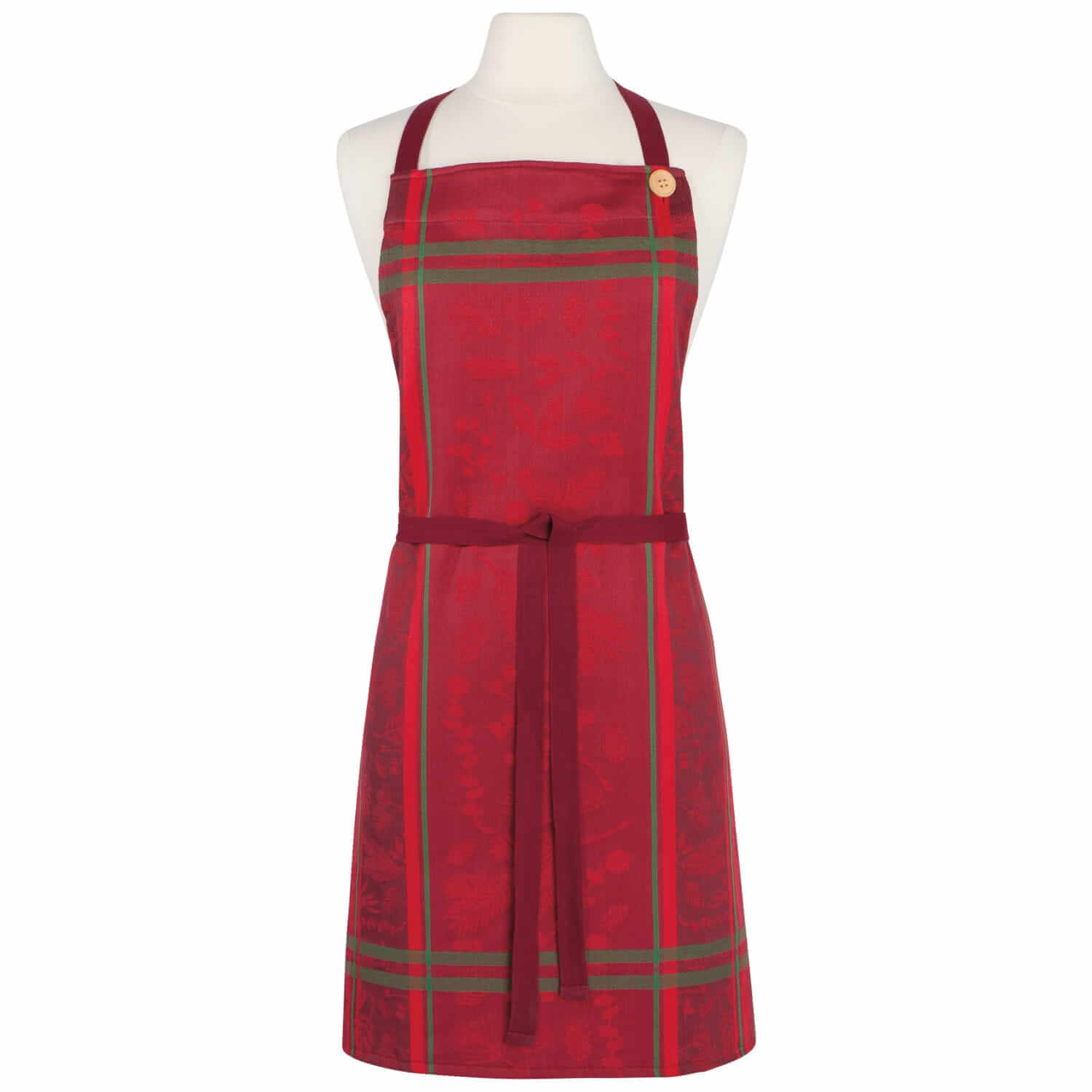 Jacquard Apron - Winterberry Christmas-Pretty Clean Shop